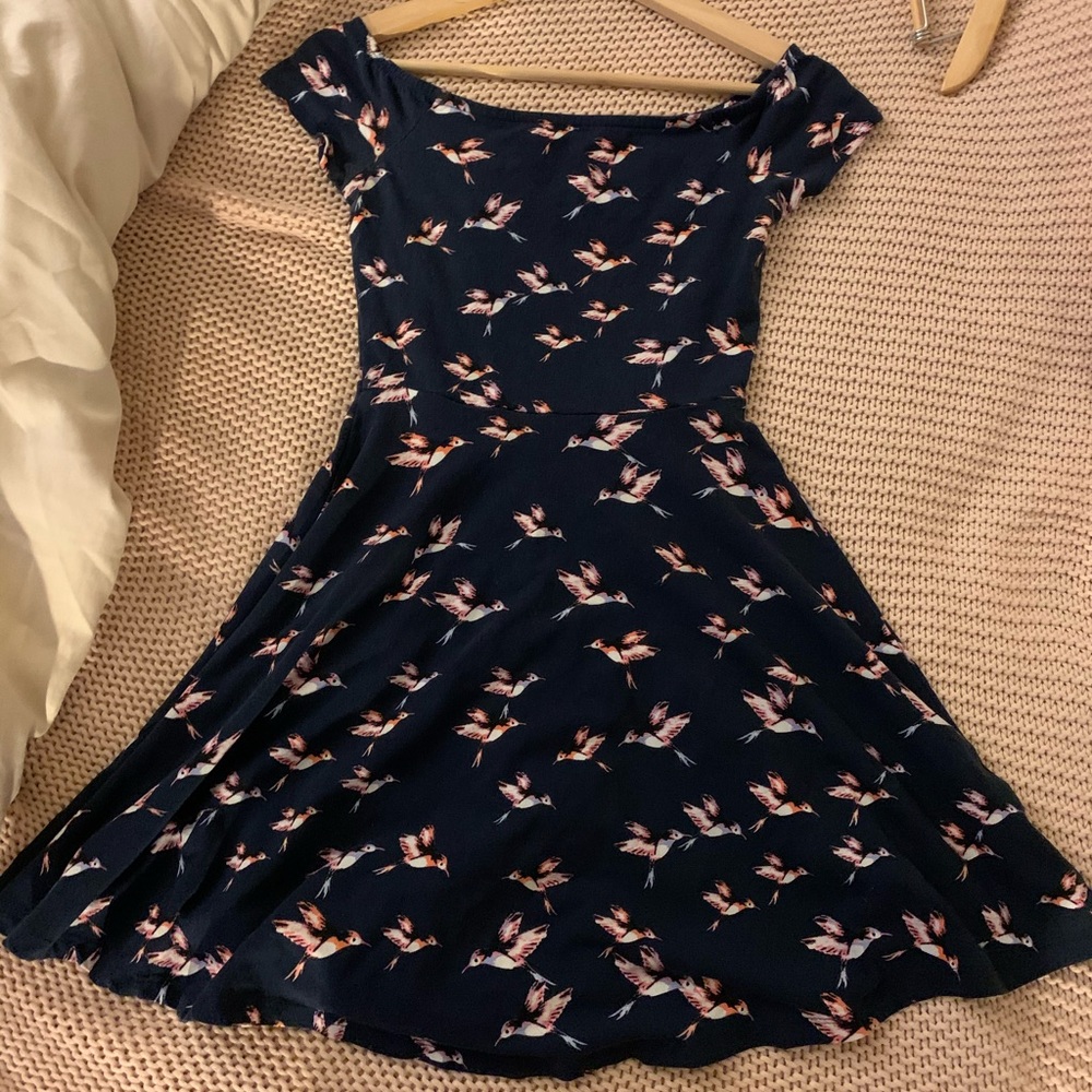 ASOS off shoulder skater dress